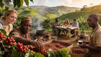 Esperienza alla fattoria comunitaria del caffè di Bigodi